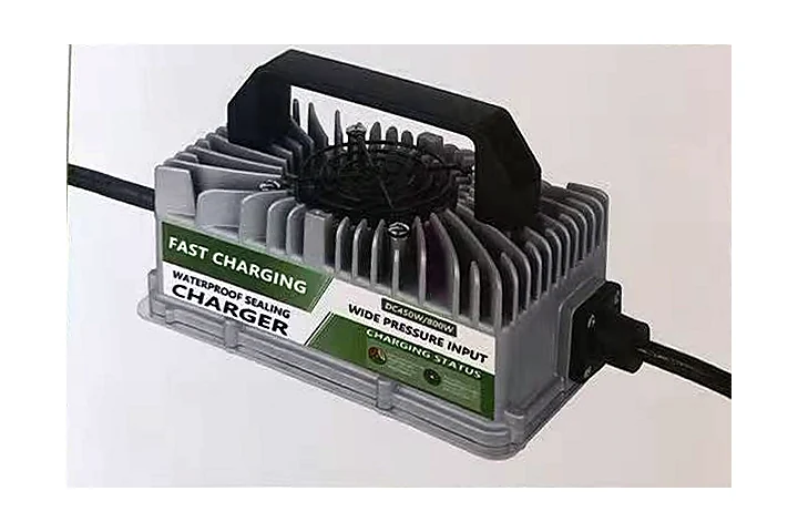 450W / 600W Series charger appearance extracted from the LZT supplier catalog